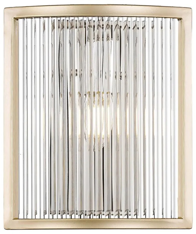 Zuma Line W0528-01A-V6AC - Kinkiet SERGIO 1xE14/60W/230V złoty