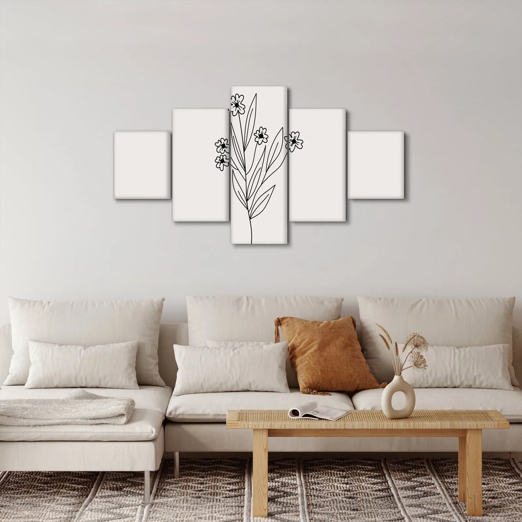 Obraz - Meadow Flower N⁰1 (125x70 cm)