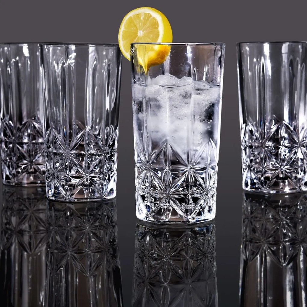 Komplet szklanek, 300 ml, 4 sztuki