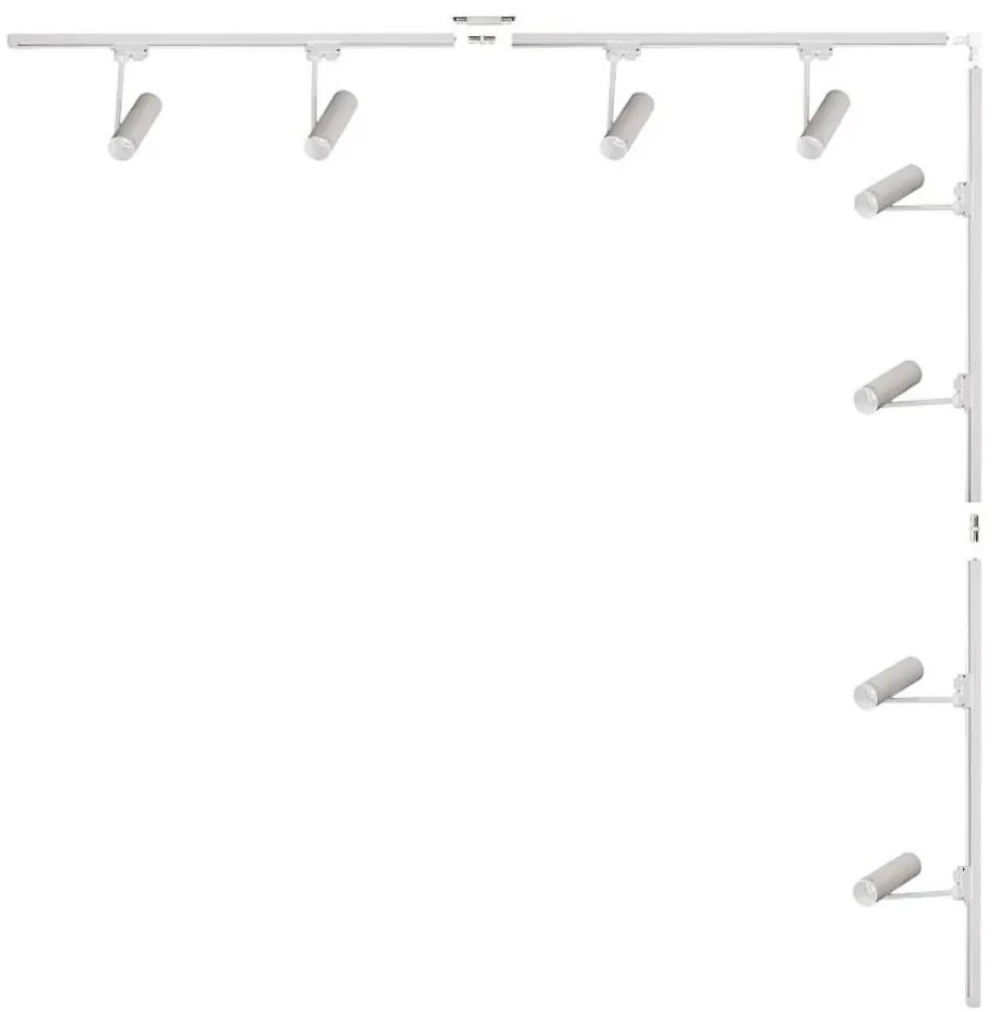 Zuma Line 3587 - Oprawa punktowa w systemie szynowym LISA 8xGU10/35W/230V biała