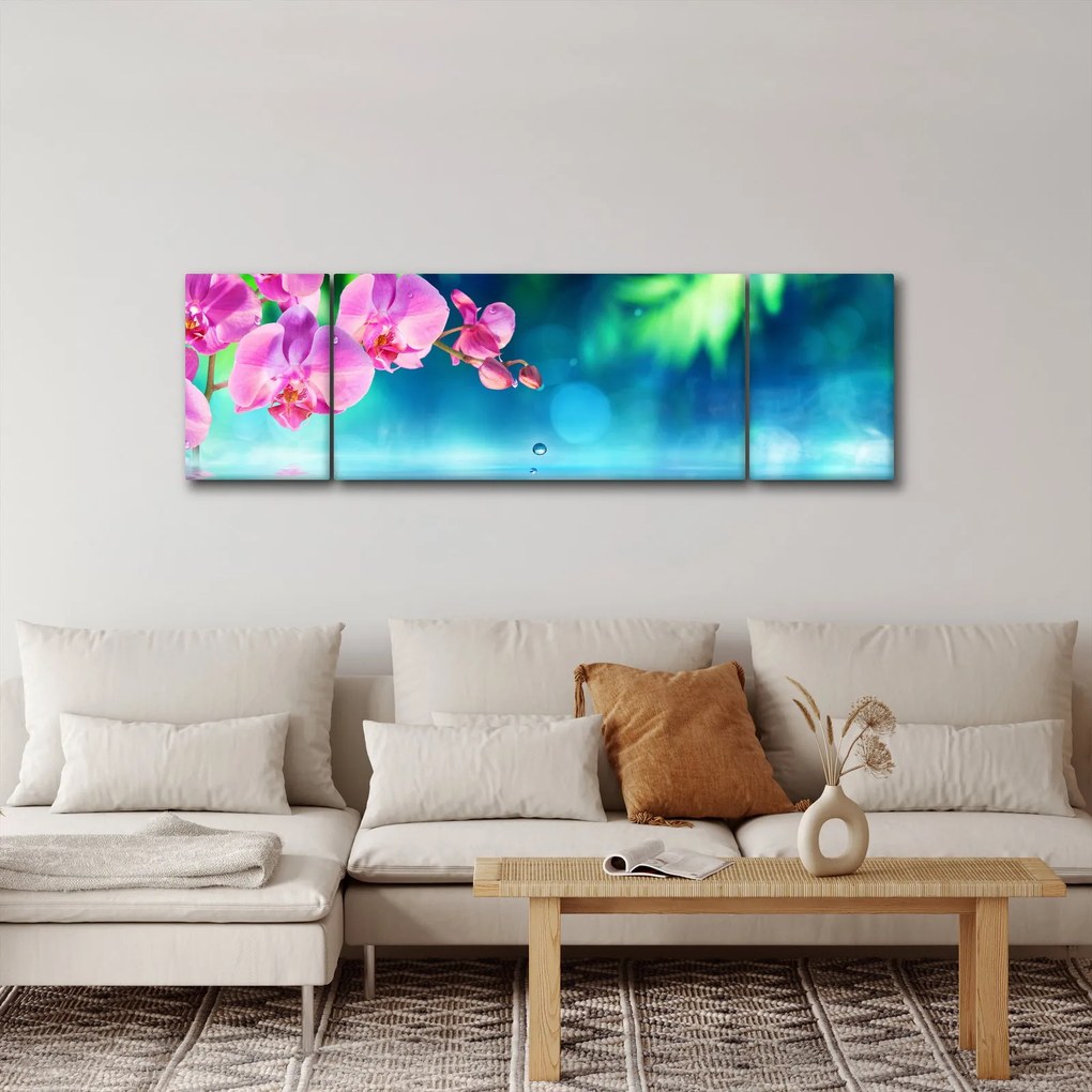 Obraz - Orchidea (170x50 cm)