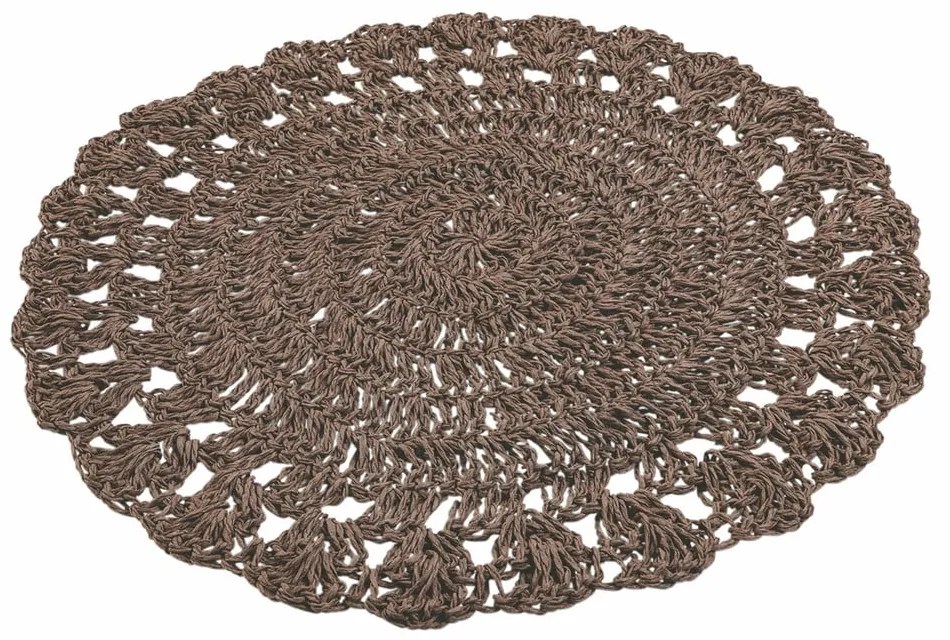 Papierowe maty stołowe zestaw 6 szt. ø 38 cm Uncinetto – VDE Tivoli 1996