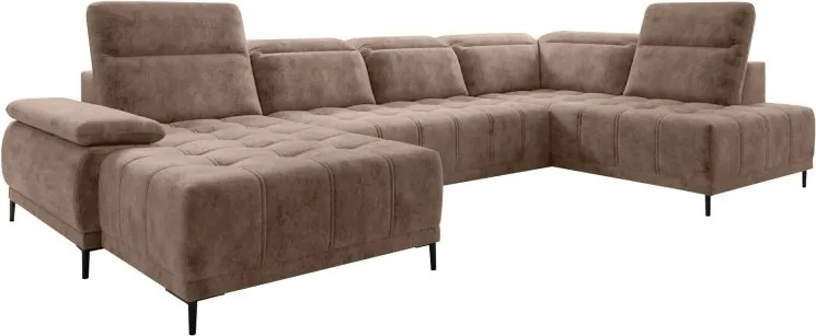 Narożnik FOCUS XL z elektryczną regulacją w tkaninie SALVADOR 03 WERSAL