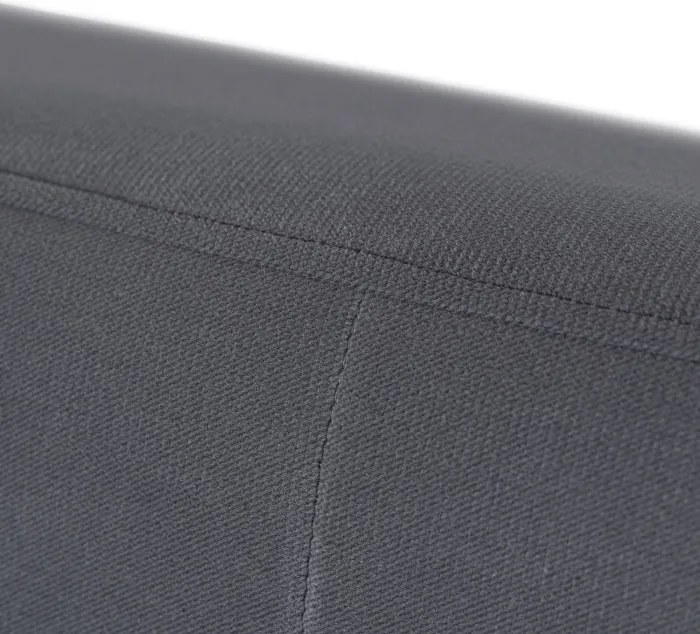 Sofa z Funkcją Spania CUBA Rozkładana Wersalka Dwuosobowa Szara Nowoczesna do Salonu