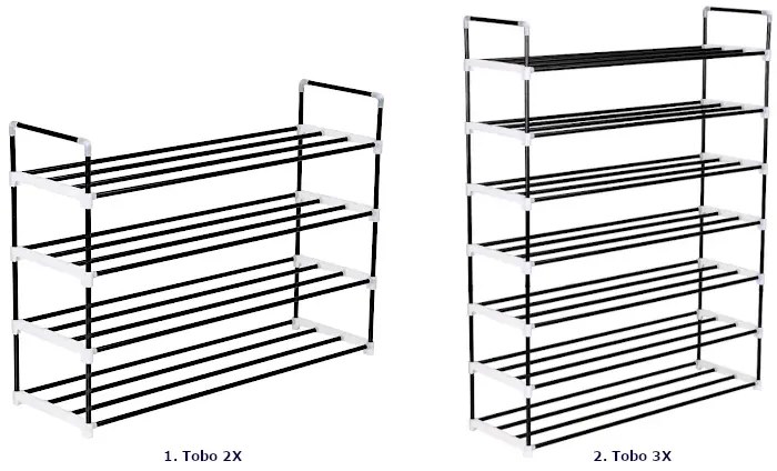 Minimalistyczny stojak na buty - Palas 2X