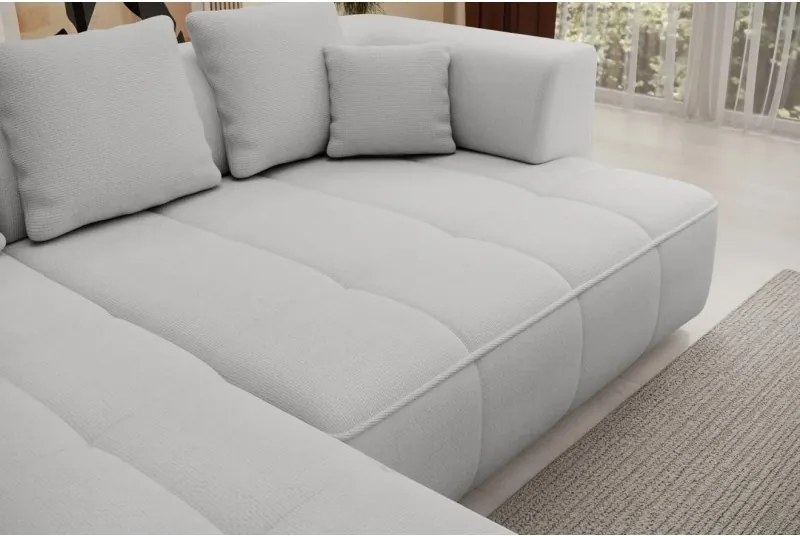 Narożnik ALBIO S z elektryczną regulacją siedziska funkcja spania WERSAL