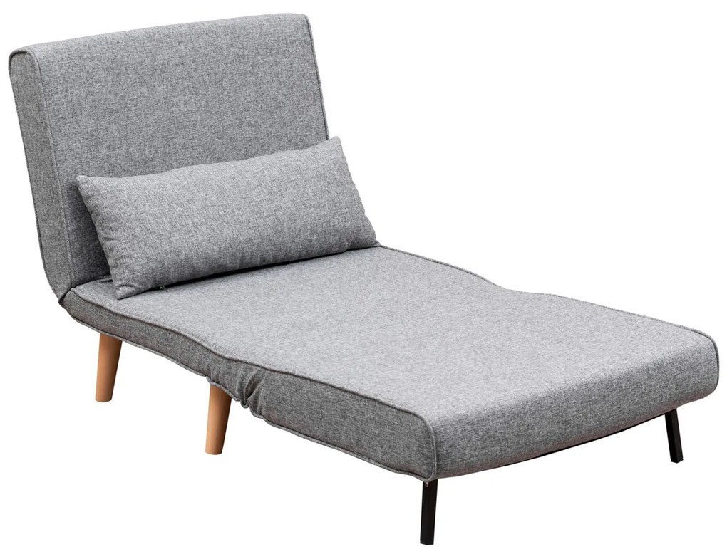 Fotel Folde Single Light Grey