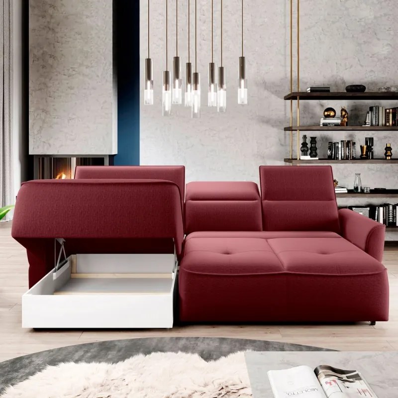 Narożnik MURILLO S Mini z elektryczną regulacją siedziska WERSAL