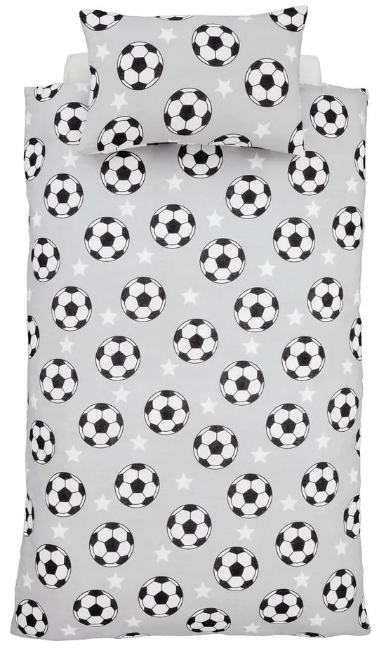 Flanelowa pościel dziecięca do łóżeczka 120x150 cm Football Stars – Catherine Lansfield