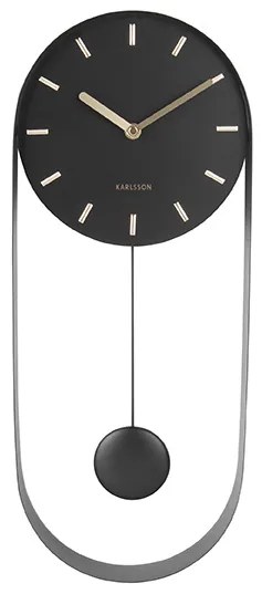 Zegar ścienny z wahadłem PENDULUM, 50 x 20 x 4,8 cm