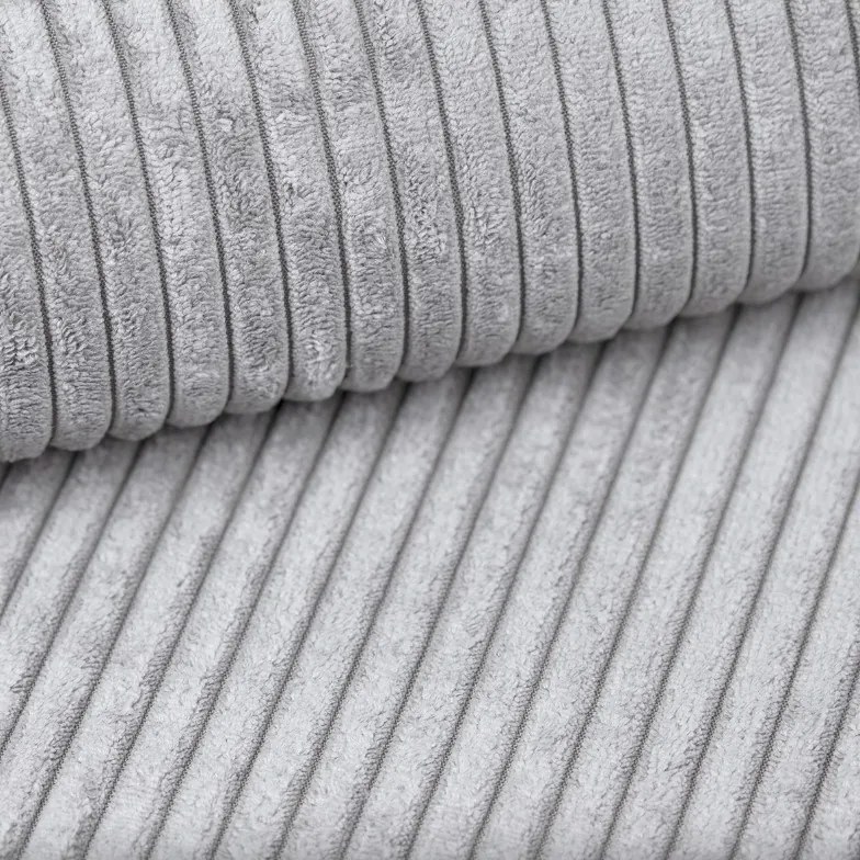 Narożnik POSO XL wolnostojący układ U z funkcją spania w tkaninie Poso 110 DomoHome