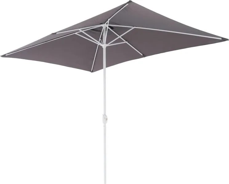 Parasol z prostokątnym uchwytem - antracyt 1,9x2,8m