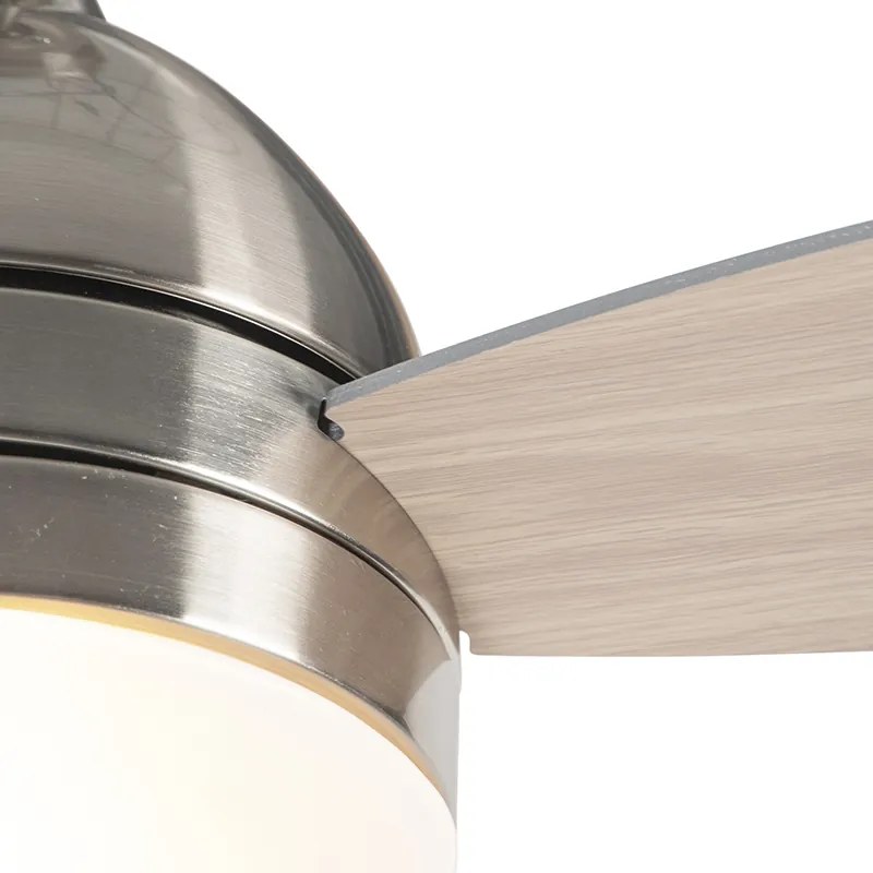 Stalowy wentylator sufitowy z pilotem - Rotar