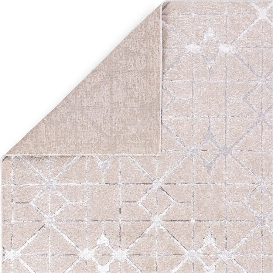 Dywan w kolorze srebrno-różowym 230x160 cm Aurora - Asiatic Carpets