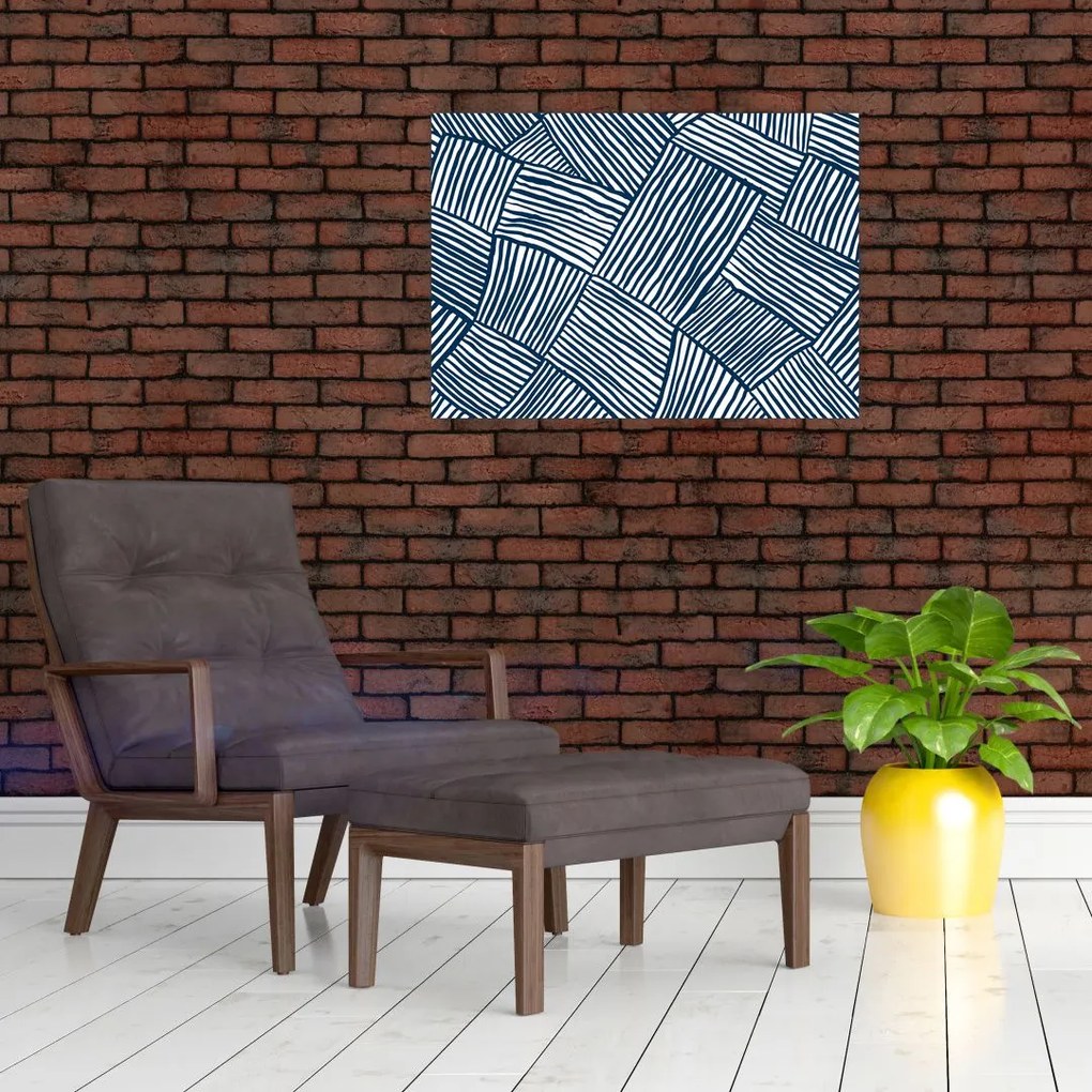 Obraz - linia 3D (70x50 cm)