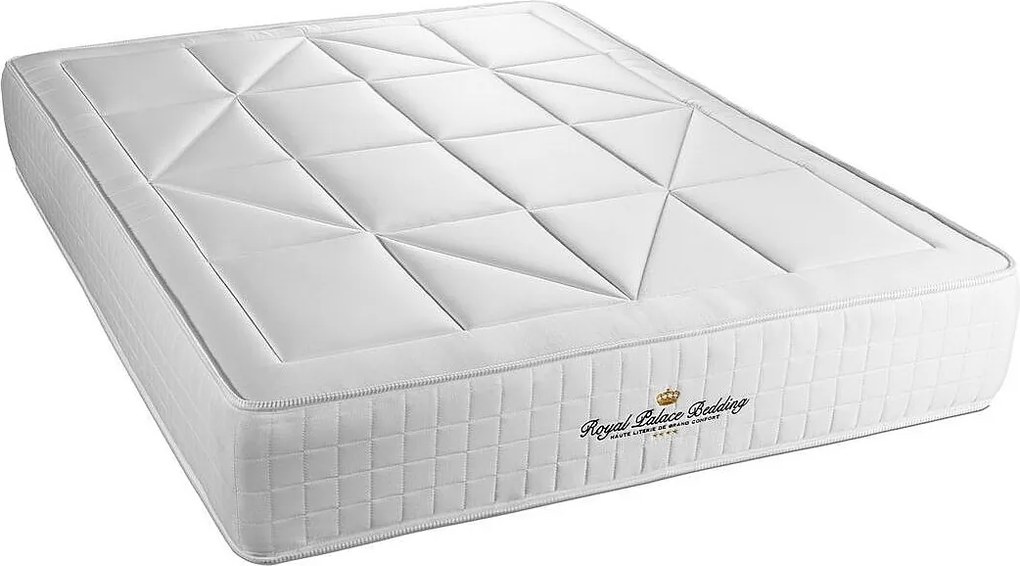 Kompletny zestaw lózka - materac 160x200 cm + Sprezyna skrzyniowa z listwami (w zestawie) + 2 poduszki Koldra - Windsor