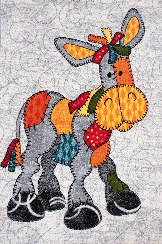 Dywan Koloreo Wesoły Osiołek 120x170 Prostokąt