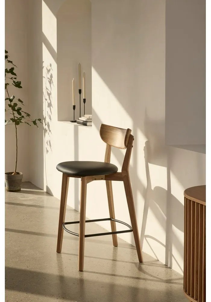 Hoker z drewna dębowego Unique Furniture Pero