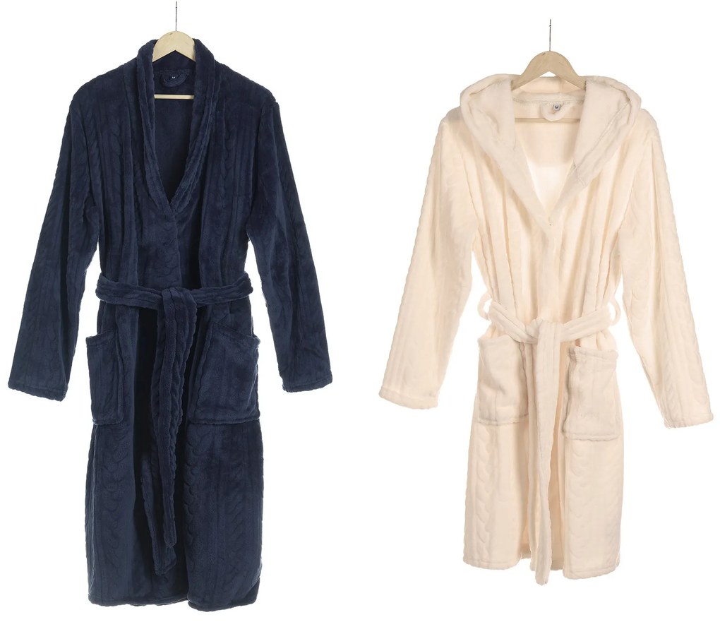 DORMEO WARM HUG HOME ROBE QC1 S beż