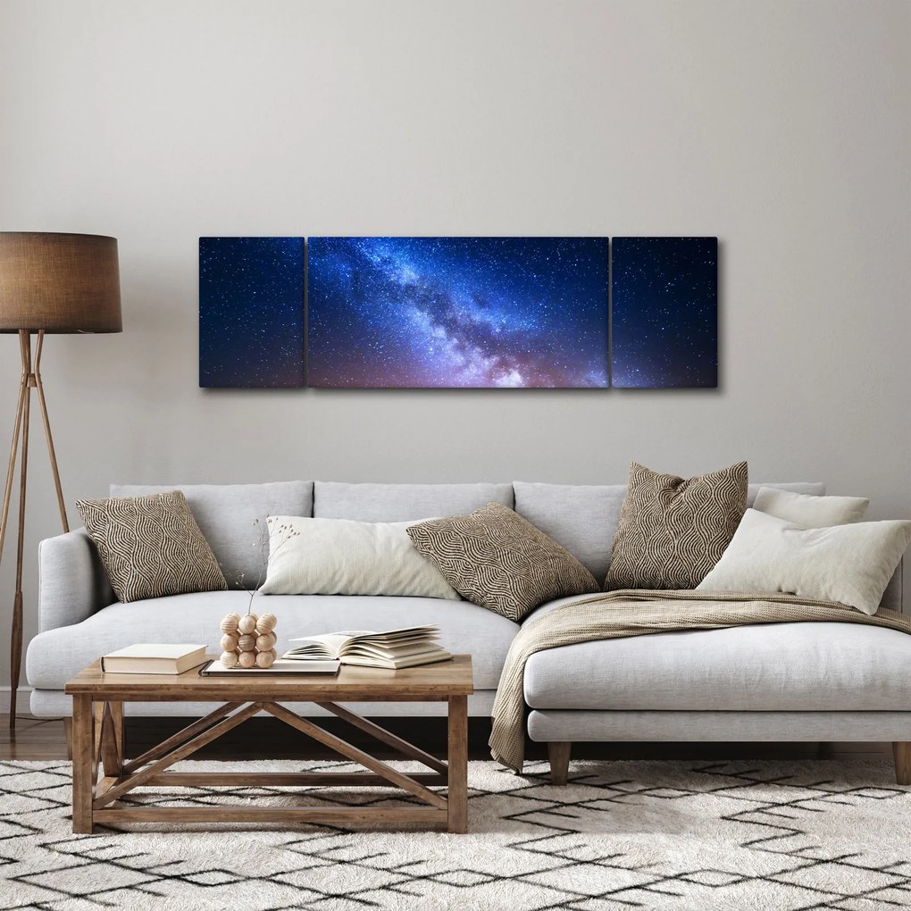 Obraz - Nocne piękno gwiazd (170x50 cm)