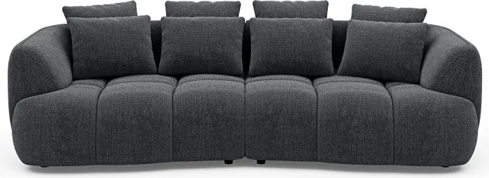 SOFA Kanapa BESSO wolnostojąca w tkaninie ARTICO 07