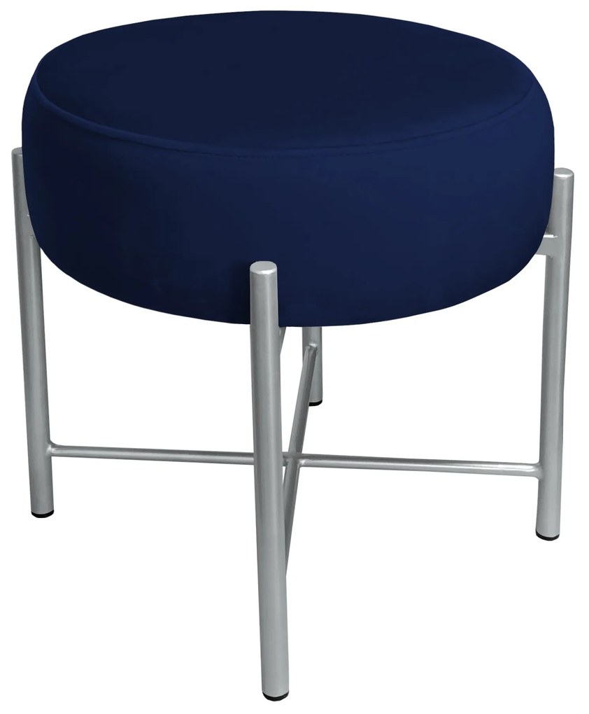 Taboret Pola noga metalowa szara MG16