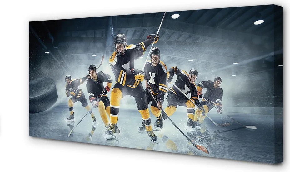 Zdjęcie na płótnie Dynamika Gry W Hokeja