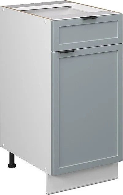 Szafka dolna do kuchni jasnoniebiesko-szary 40x51.6x82 fame-line