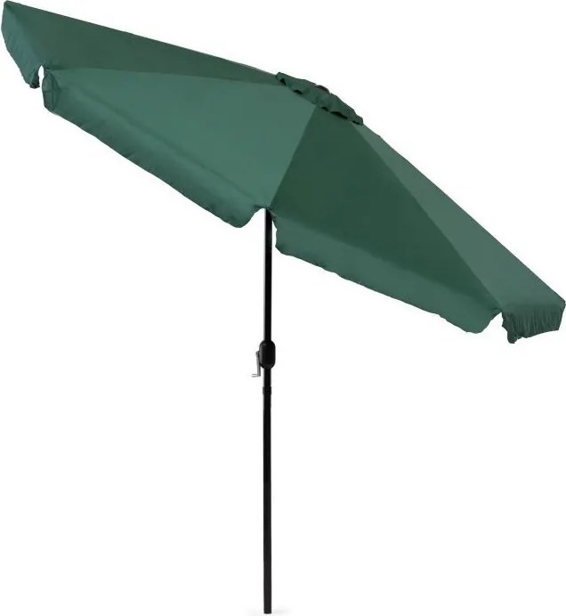 Regulowany, składany parasol ogrodowy SL-UM003B łamany, zielony, 3 m