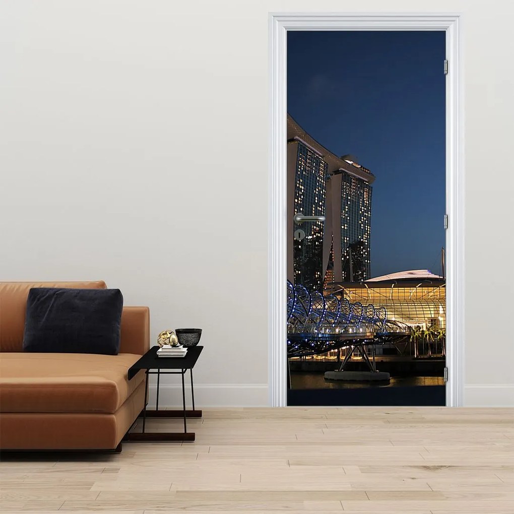 Fototapeta na drzwi - Metropolia (95x205cm)