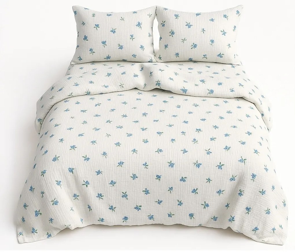 Matex Pościel muślinowa Jagody, 140 x 200 cm, 70 x 90 cm