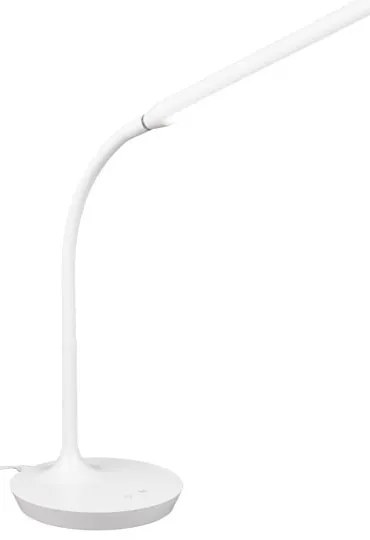 Biała lampa stołowa LED (wys. 38 cm) Toro – Trio