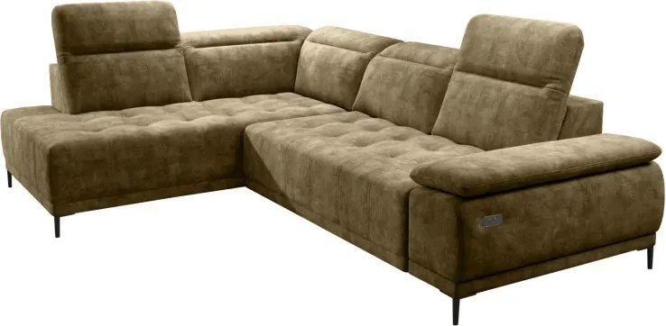 Narożnik FOCUS L z elektryczną regulacją siedziska WERSAL