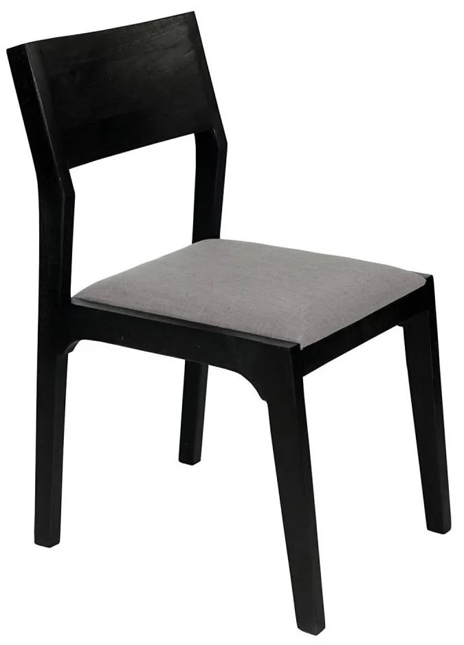 Eglo 424962 - Krzesło do jadalni CALAMBA 84x55 cm czarne/szare