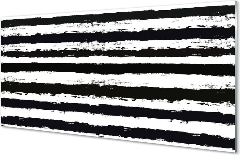 Panel Szklany Dziki Wzór Zebry