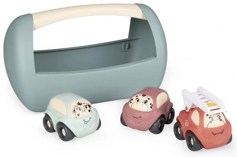 Smoby little skrzyneczka z samochodzikami vroom planet