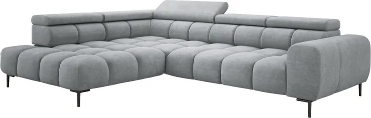 Narożnik PLAZA L Lewostronny w tkaninie CLOUD 81 WERSAL