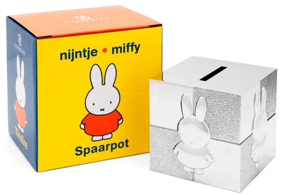 Skarbonka Cube Miffy – Zilverstad