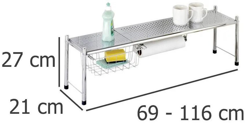 Teleskopowa półka kuchenna EXPANDO