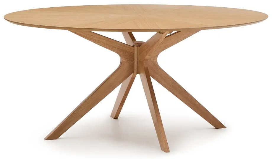 Stół z blatem w dekorze dębu 110x180 cm Naanim – Kave Home