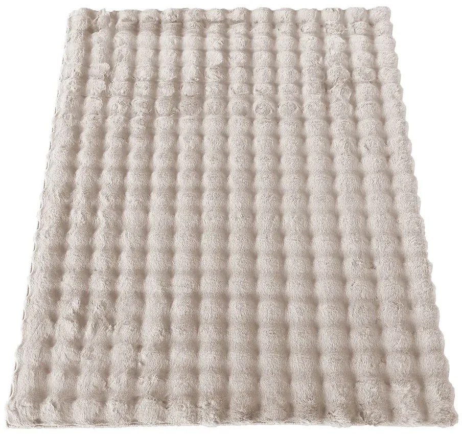 Miękki dywan 3D typu shaggy latte P9-G56