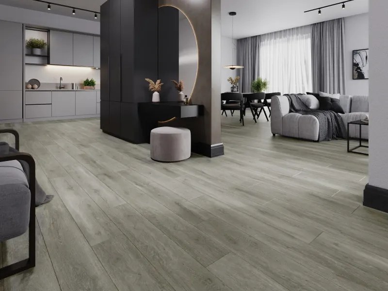 Mexen Riverdale próbka paneli winylowych SPC 6,5 mm, podkład IXPE 1,5 mm, 4 V-Fuga, Dąb - F1052-S
