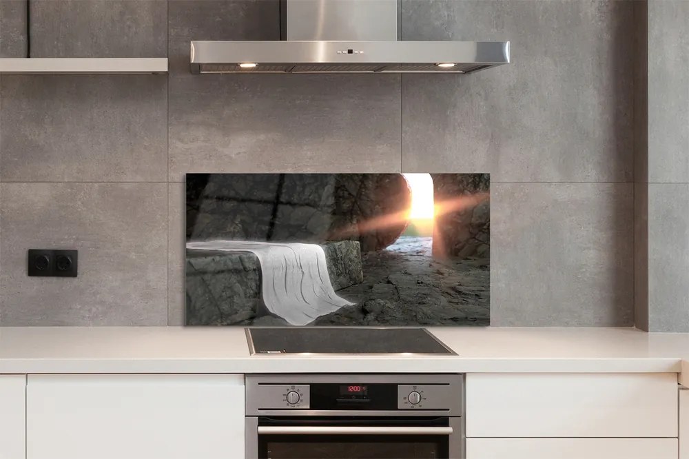 Szkło Ozdobne do Kuchni Skalna Grota