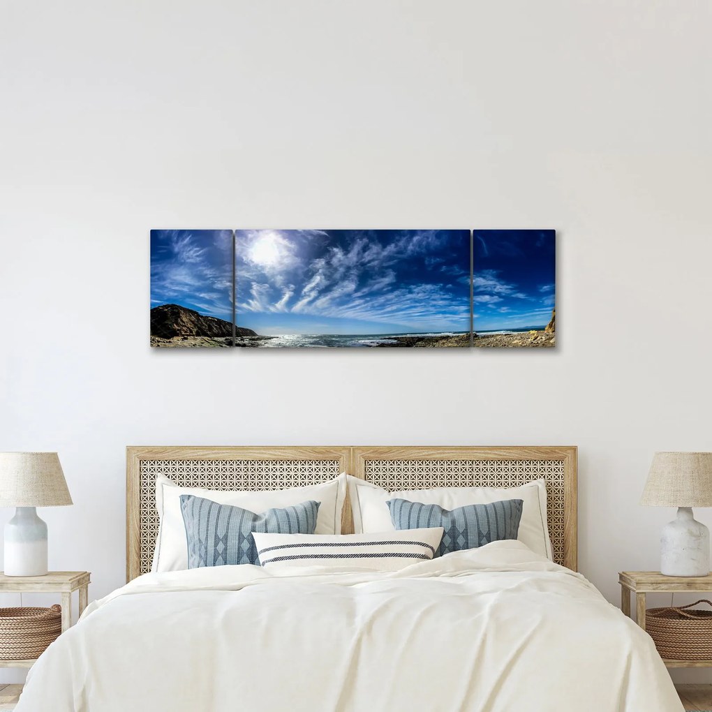 Obraz nieba z chmurami (170x50 cm)