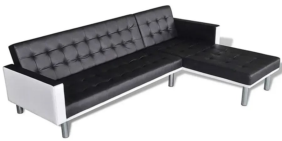 Rozkładany czarny narożnik - Iwez 5Q