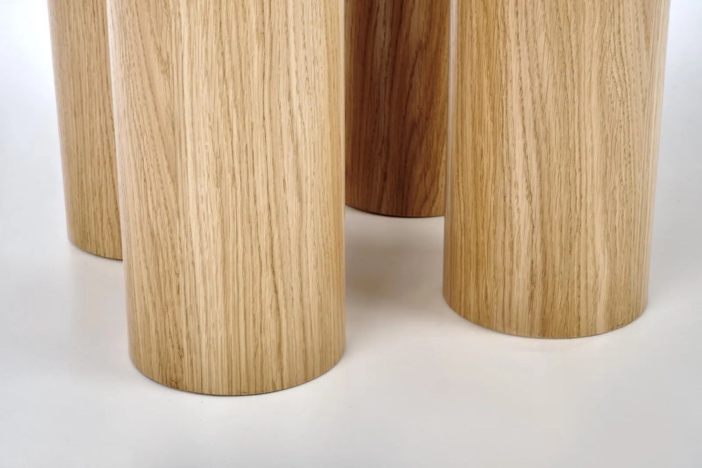 Okrągły nierozkładany stół Elefante