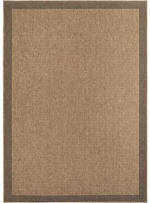 Dywan zewnętrzny Timber Kwadraty beżowy 120 cm x 170 cm