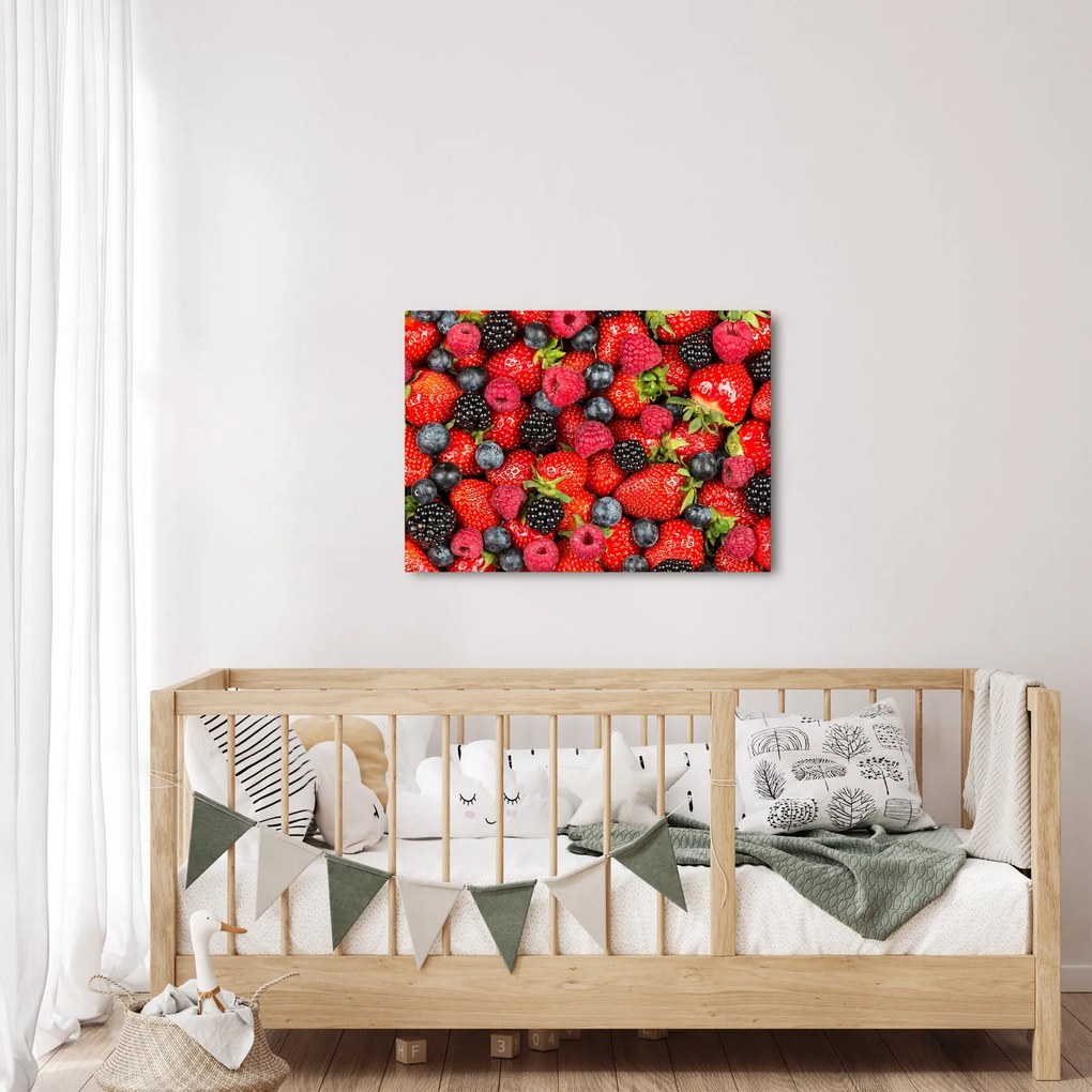 Obraz - Ładunek owoców (70x50 cm)
