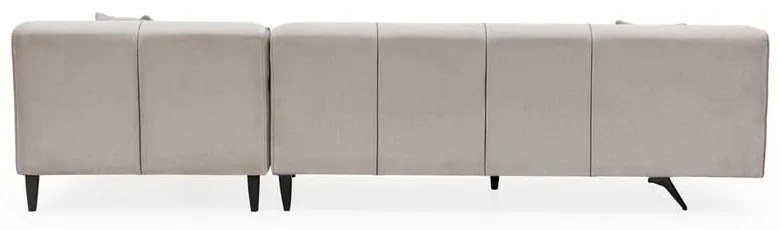 Beżowa sofa narożna Artie Jivago, narożnik prawy