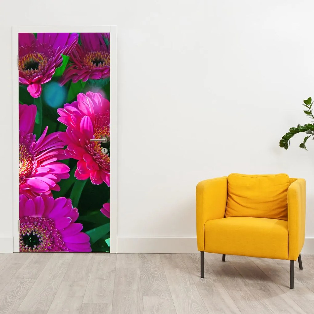Fototapeta na drzwi - Kwiaty (95x205cm)